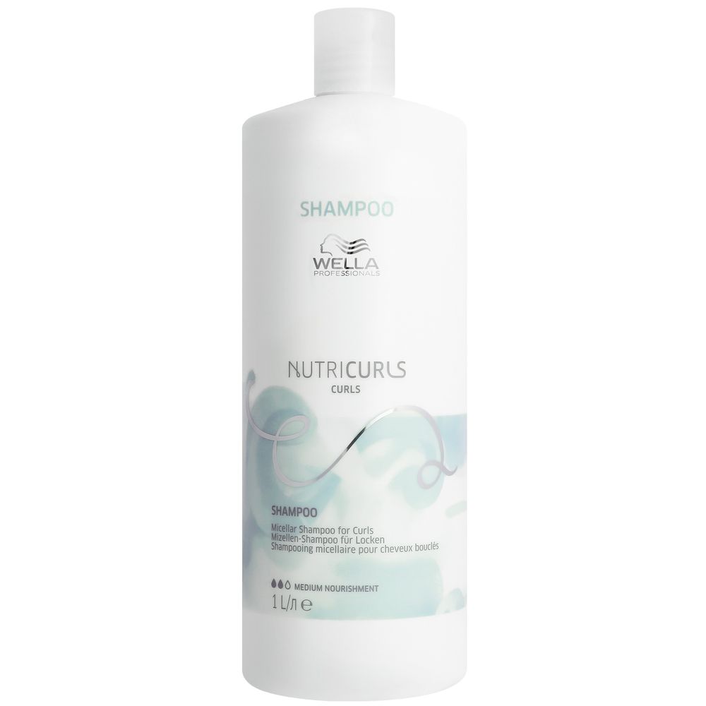 Wella Professionals Nutricurls Set - Shampoo 1000 ml + Conditioner 1000 ml
