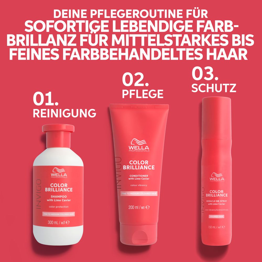 Wella Professionals Invigo Color Brilliance Conditioner Fine 1000 ml - NEU