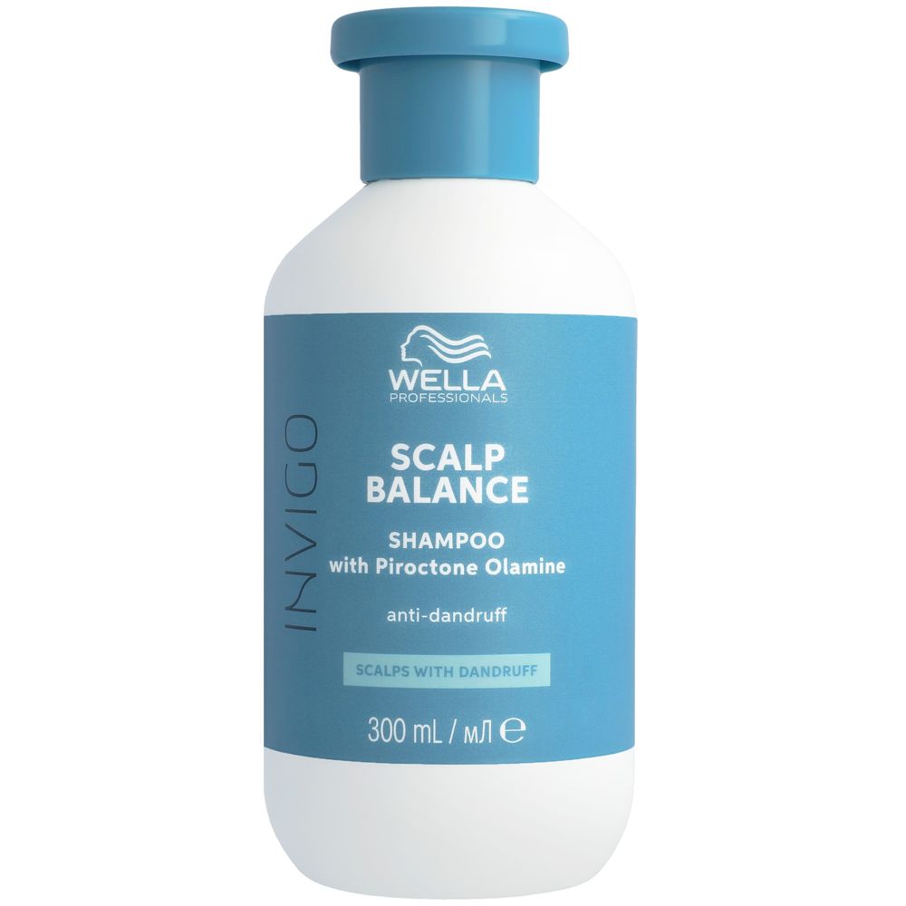 Wella Professionals Invigo Scalp Balance Clean Shampoo 300 ml - Scalp with Dandruff - NEU