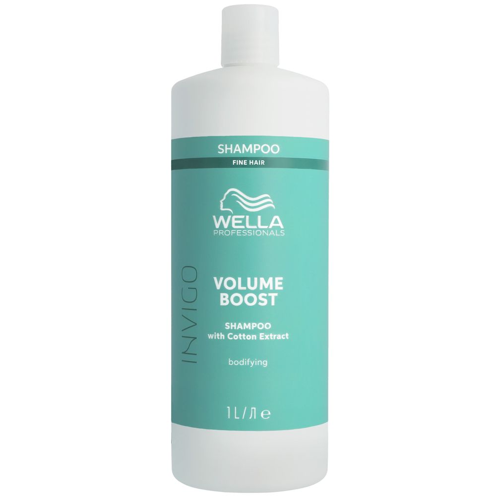 Wella Professionals Invigo Volume Boost Bodifying Shampoo 1000 ml - NEW