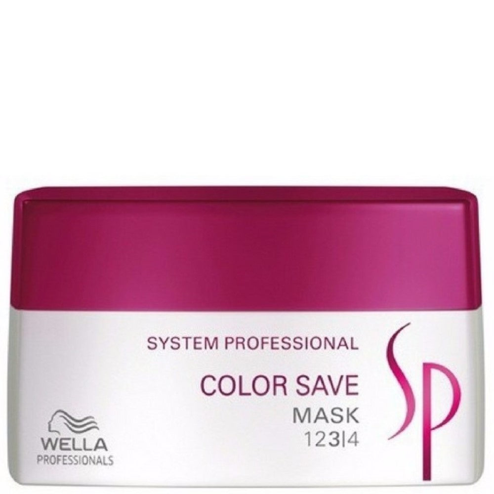 Wella SP System Professional Color Save Gift Set Shampoo 250ml + Conditioner 200ml + Mask 200ml + Cosmetic Bag Free