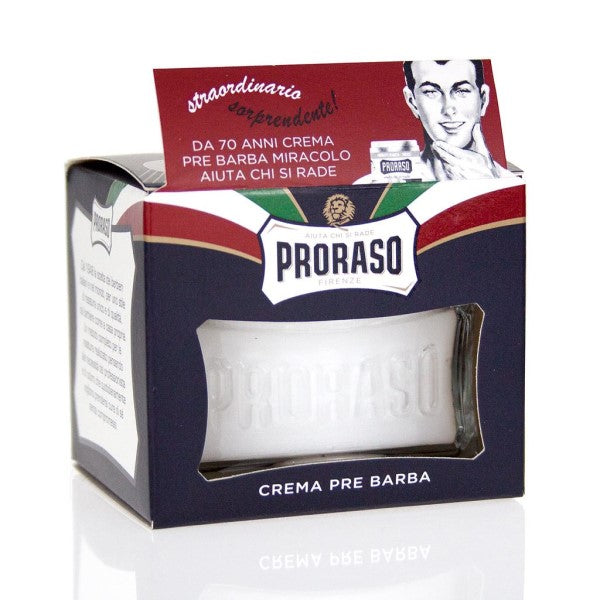 Proraso Blue Pre-Shaving Cream 100 ml - Crema Pre Barba