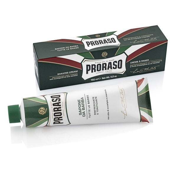 Proraso Green Shaving Cream 150ml - Sapone Da Barba