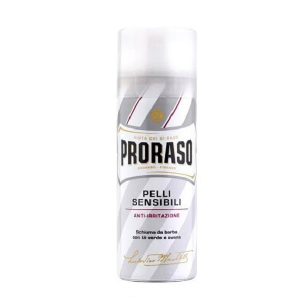 Proraso White Shaving Foam Sensitive 50ml - Pelli Sensibili