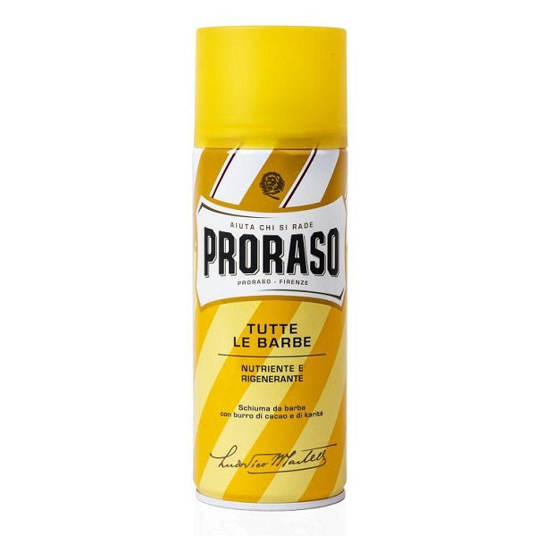 Proraso Yellow Shaving Foam 400ml - Tutte Le Barbe