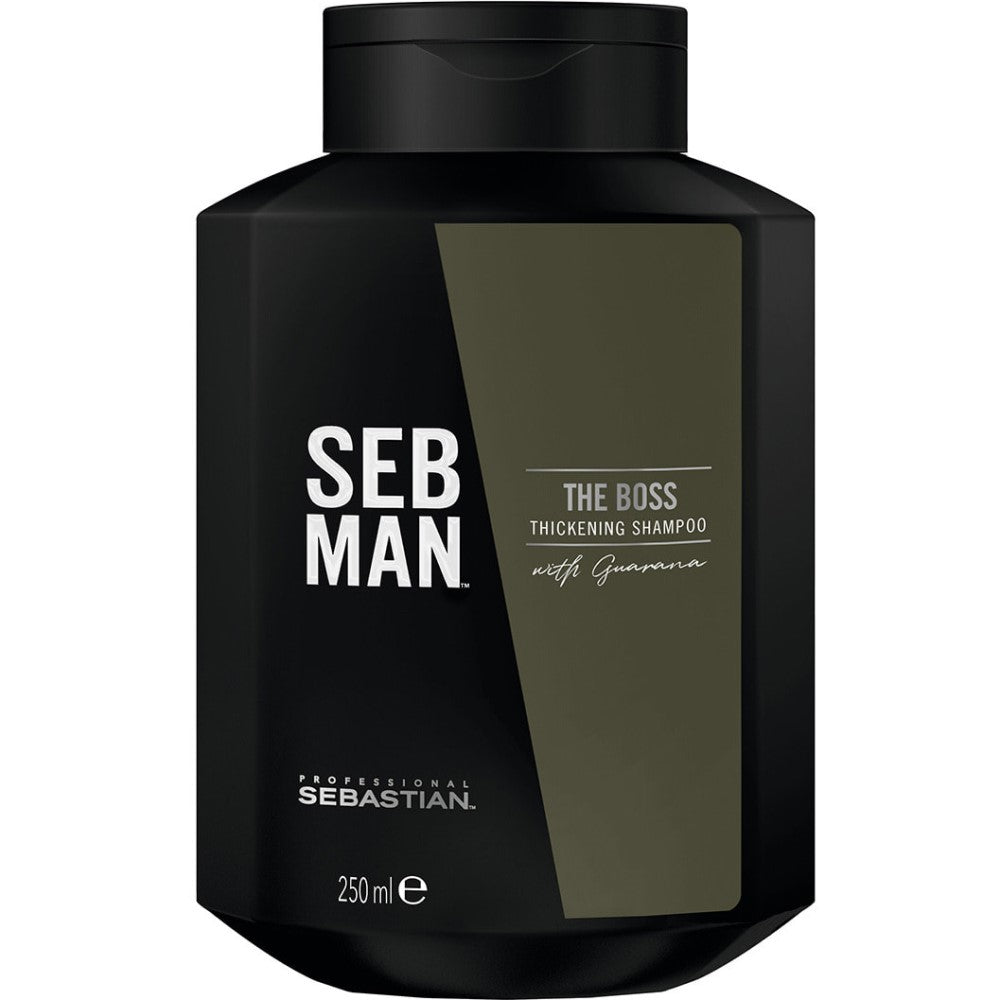 Sebastian SebMan Set - The Boss Thickening Shampoo 250 ml + The Booster Tonic 100 ml