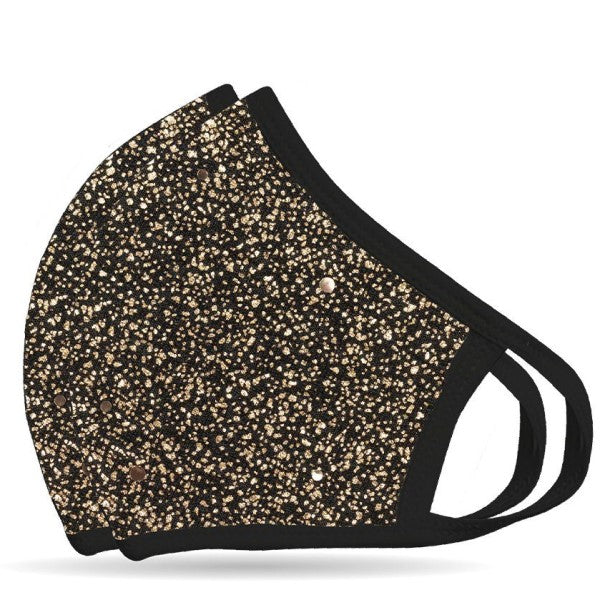 NEQI masque bouche et nez Xmas bronze 2ème pièce - taille SM