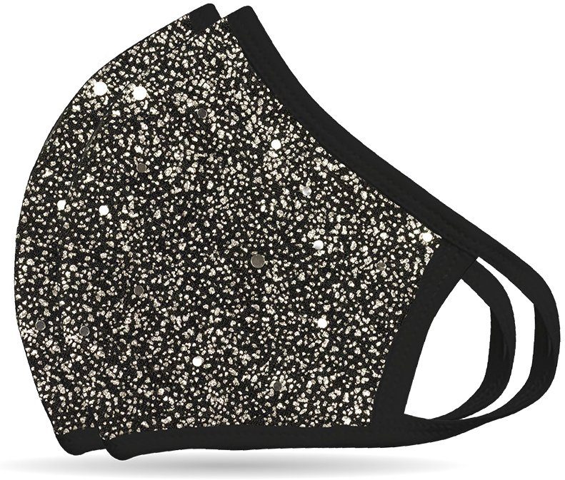 NEQI masque bouche et nez Xmas Silver 2 pièces - taille SM
