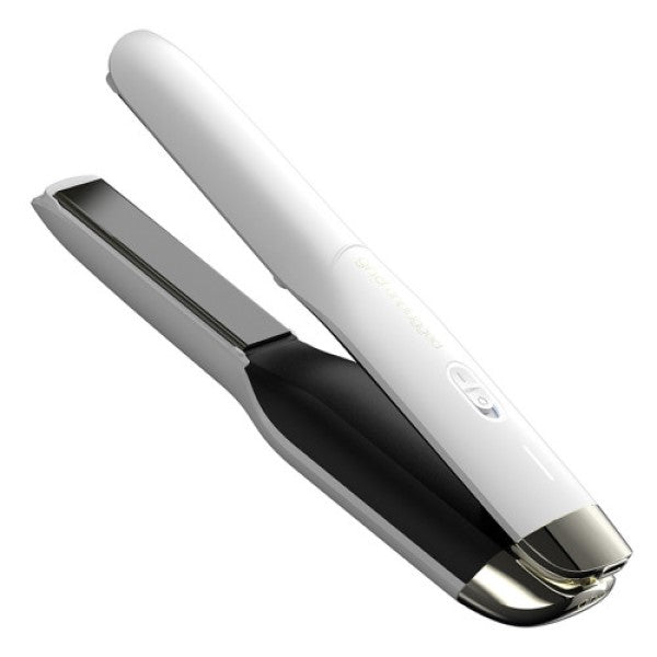 ghd unplugged Styler white + mini paddle brush free