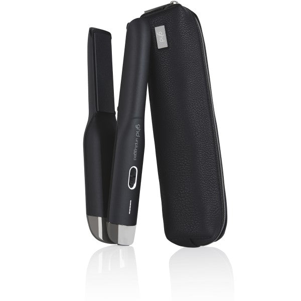 ghd unplugged styler black + free mini paddle brush