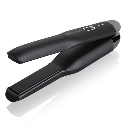 ghd unplugged styler black + free mini paddle brush