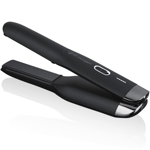 ghd unplugged styler black + free mini paddle brush