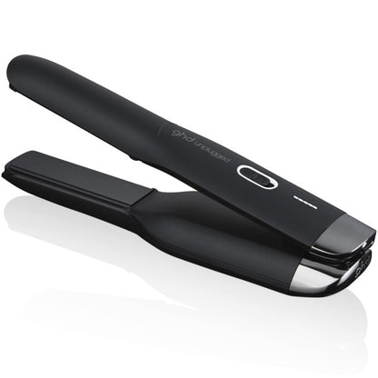 ghd unplugged styler black + free mini paddle brush