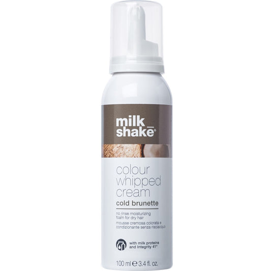 milk_shake couleur crème fouettée brune froide 100 ml
