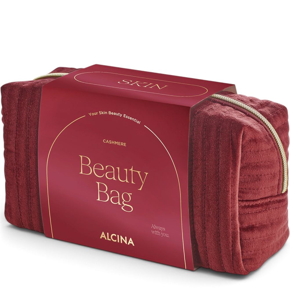 Alcina Geschenkset Cashmere – Handbalm 50 ml + Gesichtscreme 50 ml + Tasche