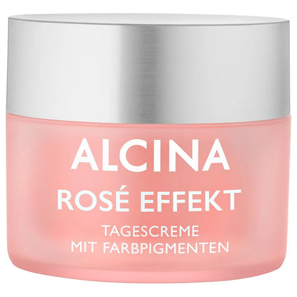 Alcina Gift Set Rose Effect Skin - Day Cream 50ml + Eye Cream 15ml + Bag