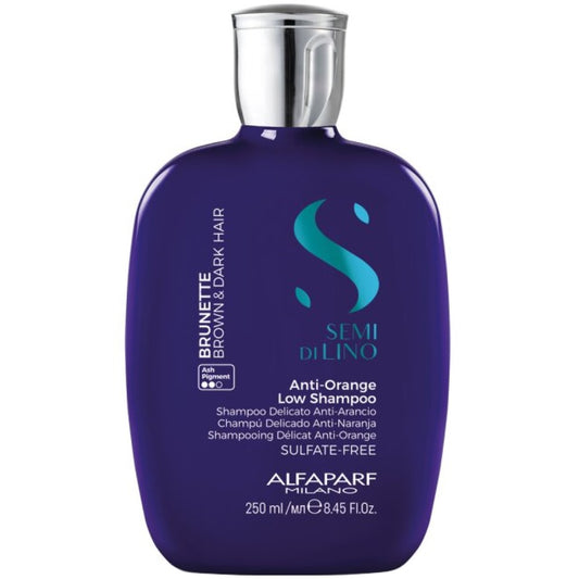 Alfaparf Milano Semi di Lino Brunette Anti Orange Shampoo 250 ml