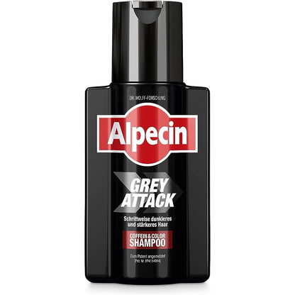 Alpecin Grey Attack Coffein & Color Shampoo 200 ml