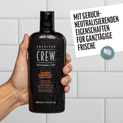 American Crew 24 Hour Deodorant Body Wash 450ml