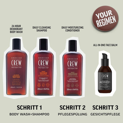 American Crew 24 Hour Deodorant Body Wash 450ml