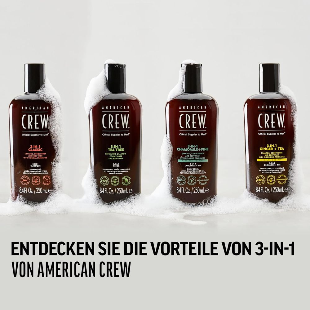American Crew 3-in-1 Tea Tree 250ml