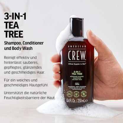 American Crew 3-in-1 Tea Tree 450ml
