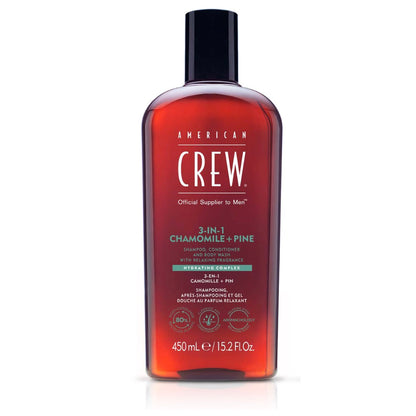 American Crew Chamomile & Pine Relaxing 3-in-1 Shampoo 450ml