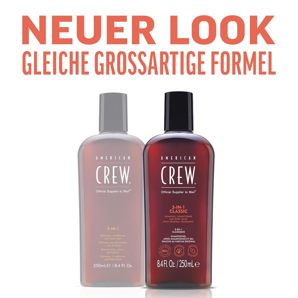 American Crew Classic 3-in-1 450ml