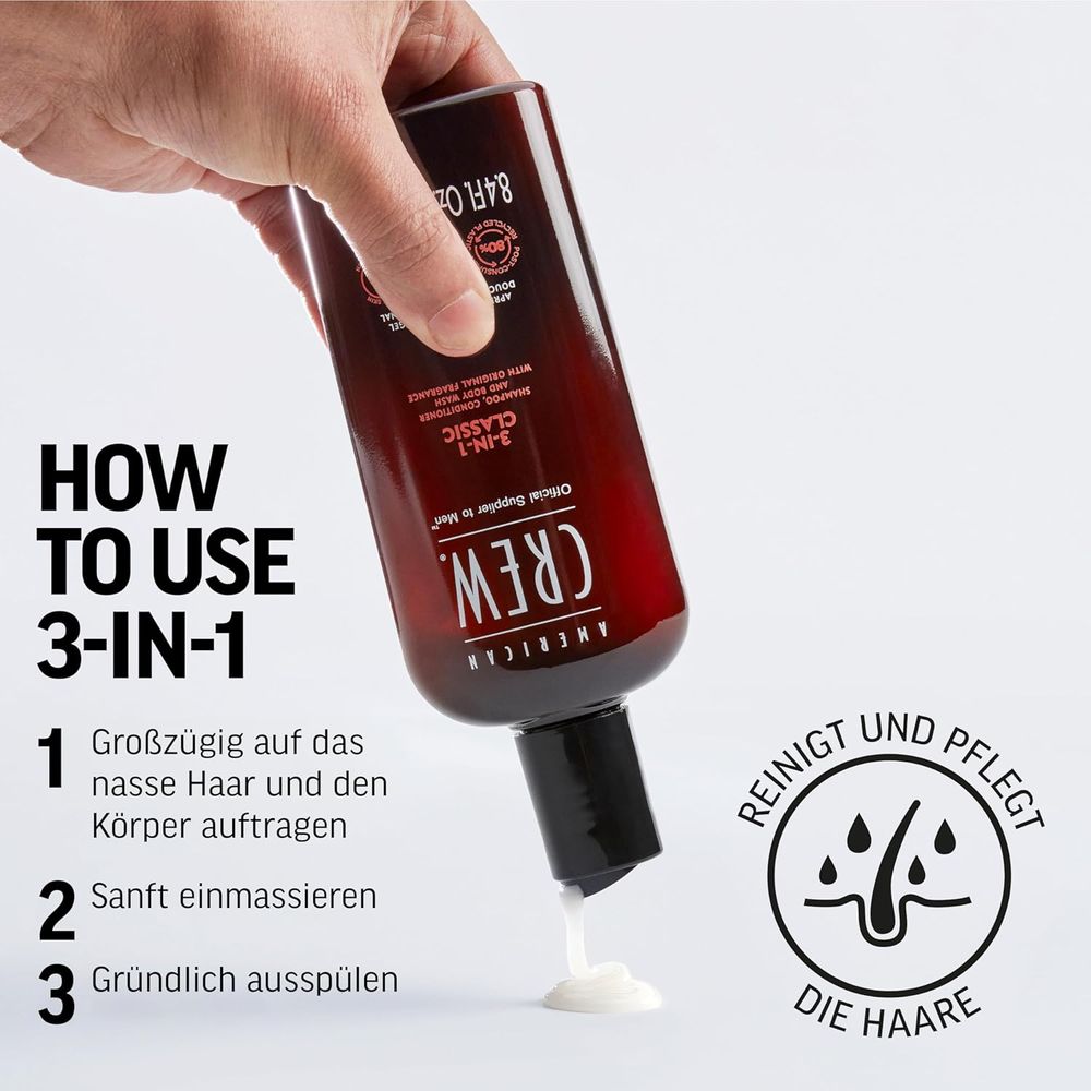 American Crew Classic 3-in-1 450ml