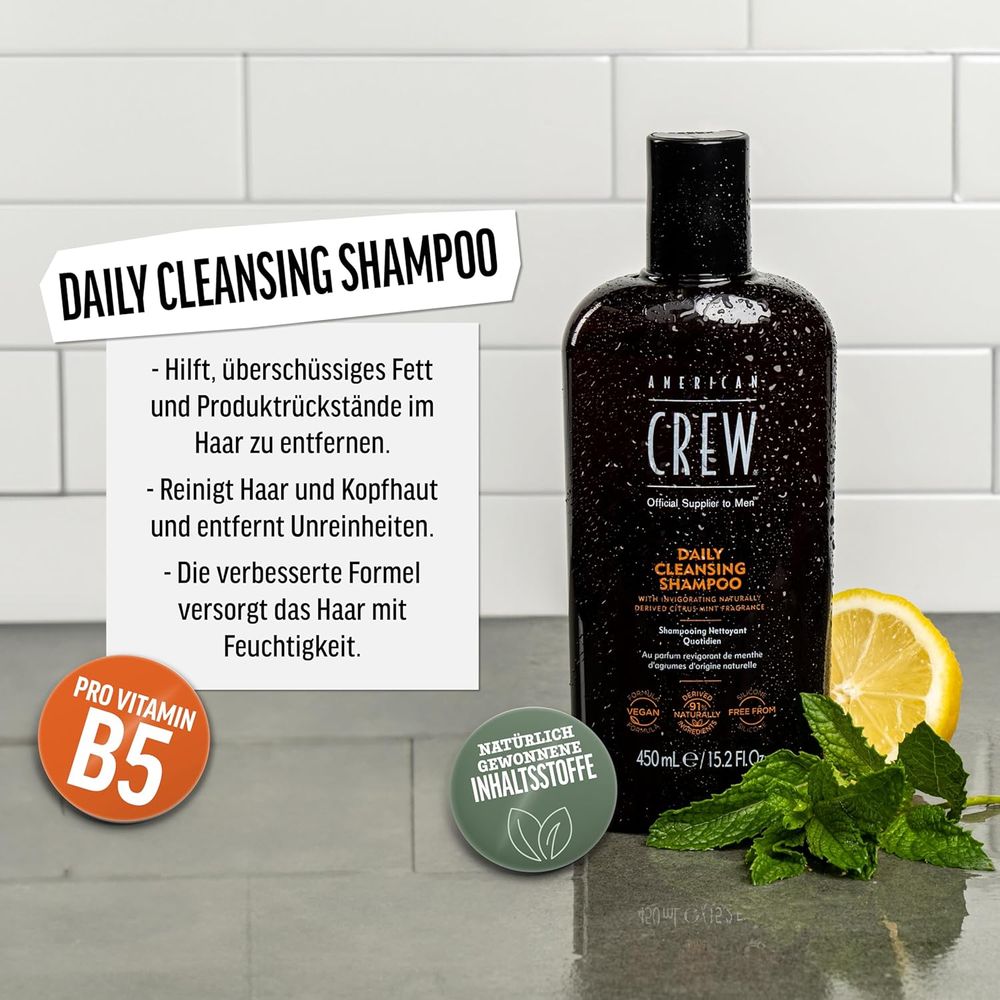 American Crew Daily Cleansing Shampoo 250ml
