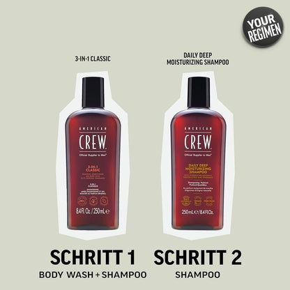 American Crew Daily Deep Moisturizing Shampoo 250ml