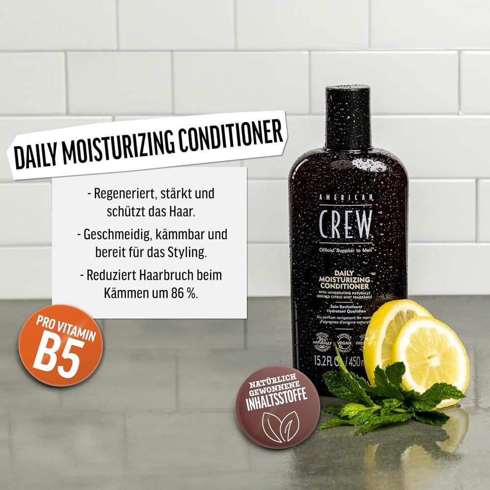 American Crew Après-shampooing hydratant quotidien 1000 ml