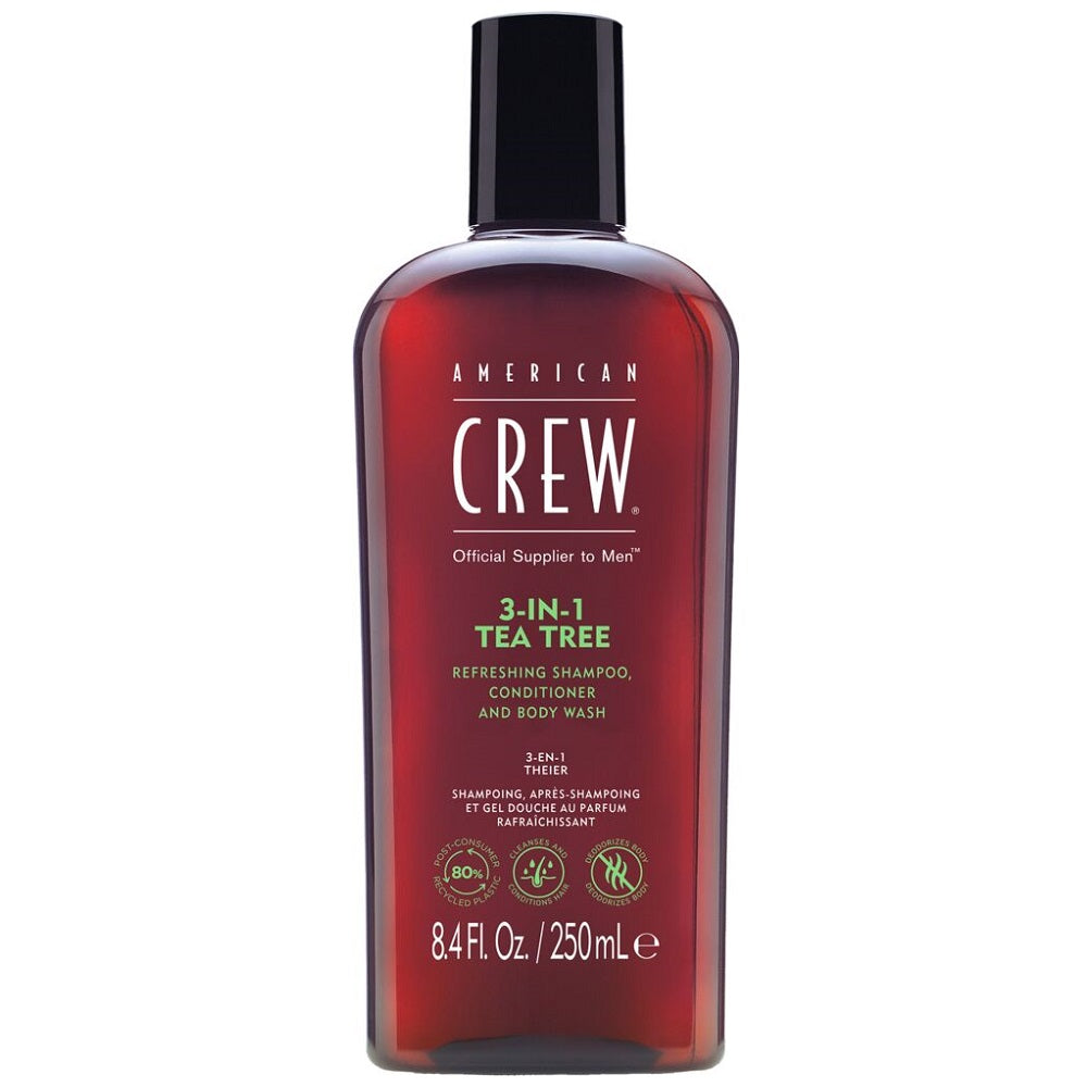 American Crew Geschenkset - 3 in 1 Tea Tree Shampoo 250ml + Forming Cream 50g