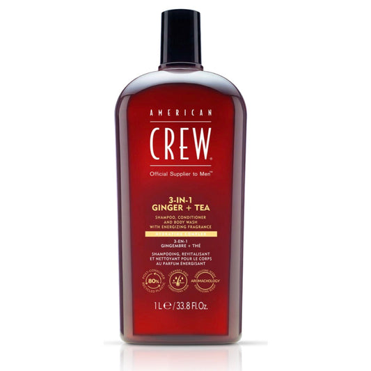 American Crew Ginger & Tea Energizing 3-in-1 Shampoo 1000ml