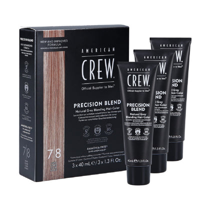 American Crew PRECISION BLEND 7/8 LIGHT 3X40ml