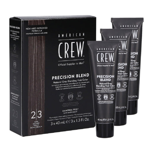 American Crew PRECISION BLEND 2/3 DARK 3X40ml