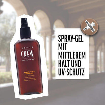 American Crew Style Medium Hold Spray Gel 250ml