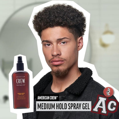 American Crew Style Medium Hold Spray Gel 250ml