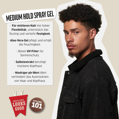 American Crew Style Medium Hold Spray Gel 250ml