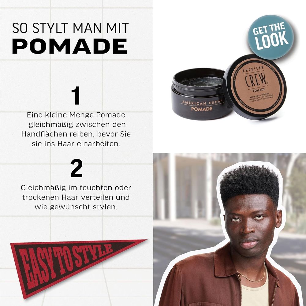Pommade de style American Crew 50g