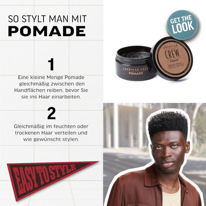 Pommade de style American Crew 50g