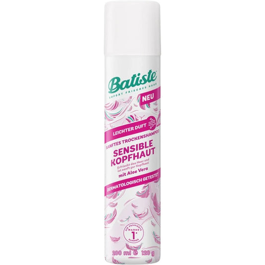 Batiste Sensible Kopfhaut LEICHTER DUFT - Trockenshampoo 200ml