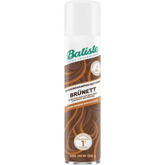 Batiste Trockenshampoo mit Farbe - BRÜNETTE 200ml