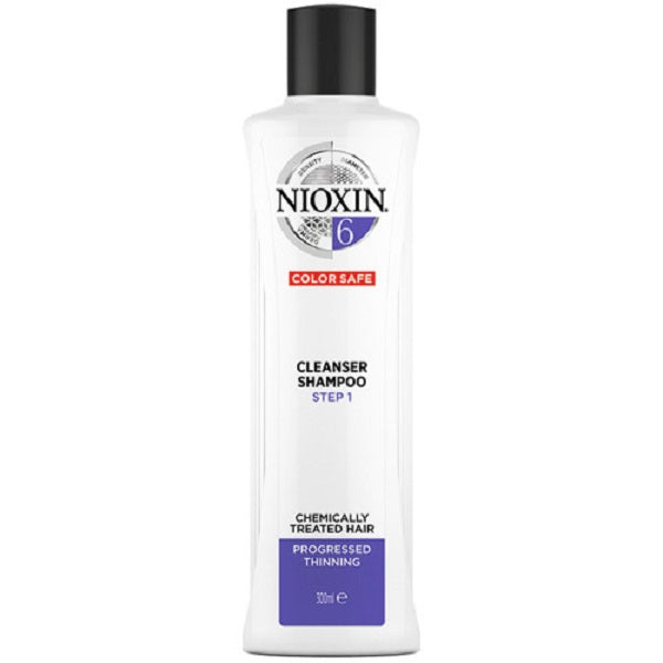 Wella Nioxin System 6 Cleanser Shampoo Step 1 300ml - New