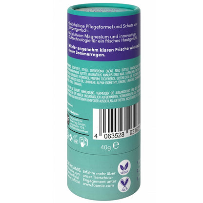 Foamie Deodorant - Rain In The Woods - green