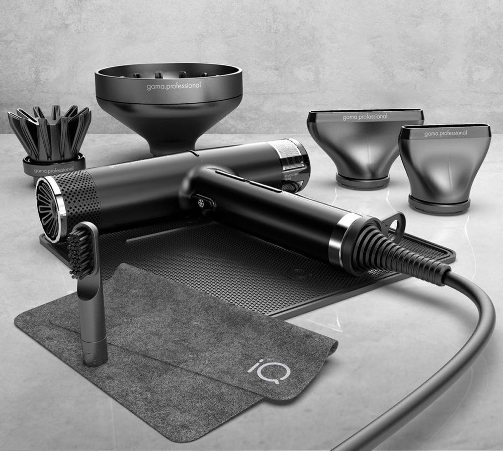 Gama IQ Professional Haartrockner schwarz