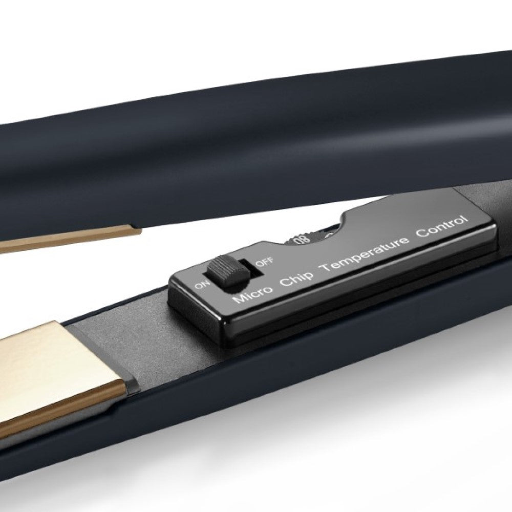 Golden Curl The Gold Straightener Black