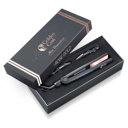 Golden Curl The Rose Golden Straightener