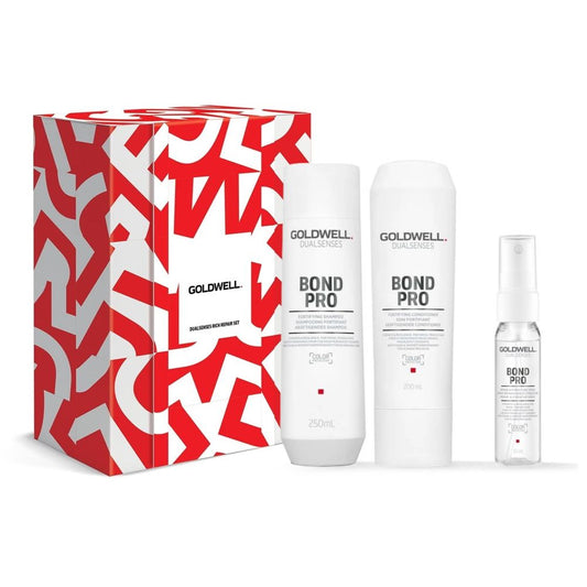 Goldwell Dualsenses Bond Pro Set - Shampoo 250 ml + Conditioner 200 ml + Spray 30 ml