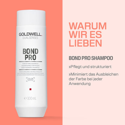 Goldwell Dualsenses Bond Pro Sommer Set - Shampoo 100 ml + Treatment 50 ml + Repair- & Structure Spray 30 ml